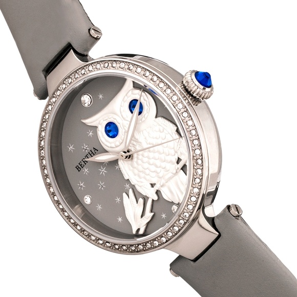 Unique Women\'s Watch with Custom Engraved Owl Dial main image 6